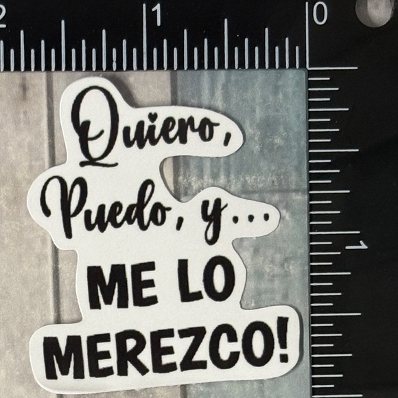 🌀10/$10🌀 Spanish Inspirational Reusable Waterproof Vinyl Sticker Decal - Picture 1 of 1